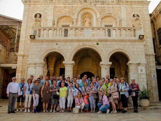 Pielgrzymi z PMK Hanower w Kanie Galilejskiej